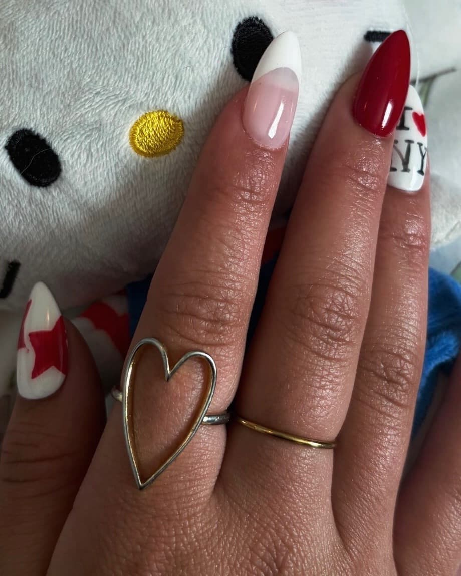 City Girl press-on nail set